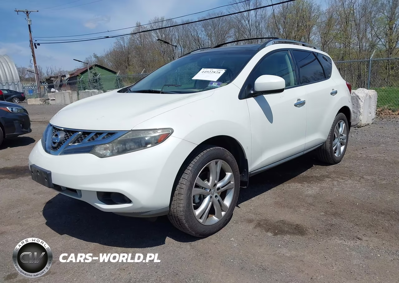 2011 Nissan Murano Le VIN:JN8AZ1MW8BW187720 - 2