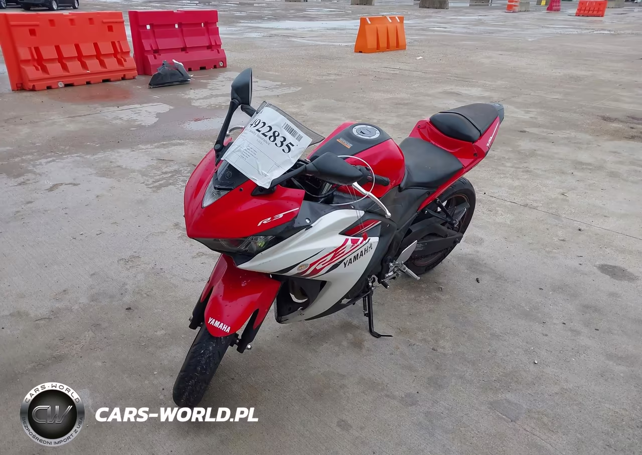 2015 Yamaha Yzfr3 VIN:MH3RH06Y5FK002340 - 2
