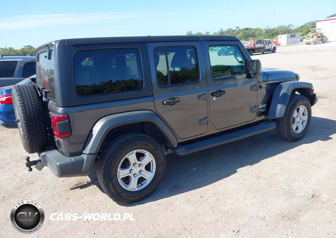 2018 Jeep Wrangler Unlimited Sport S 4X4 VIN:1C4HJXDG8JW299350 - 4