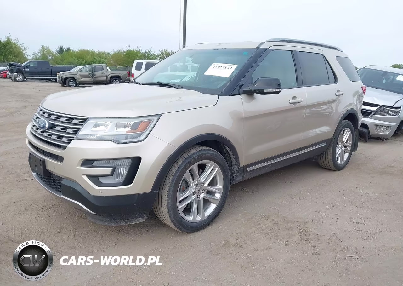 2017 Ford Explorer Xlt VIN:1FM5K8D87HGB45016 - 2