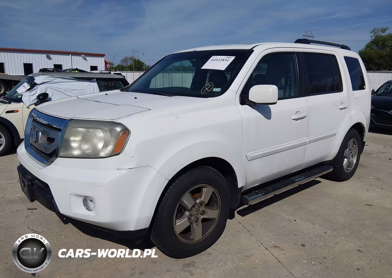 2011 Honda Pilot Ex-L VIN:5FNYF4H57BB031825 - 2