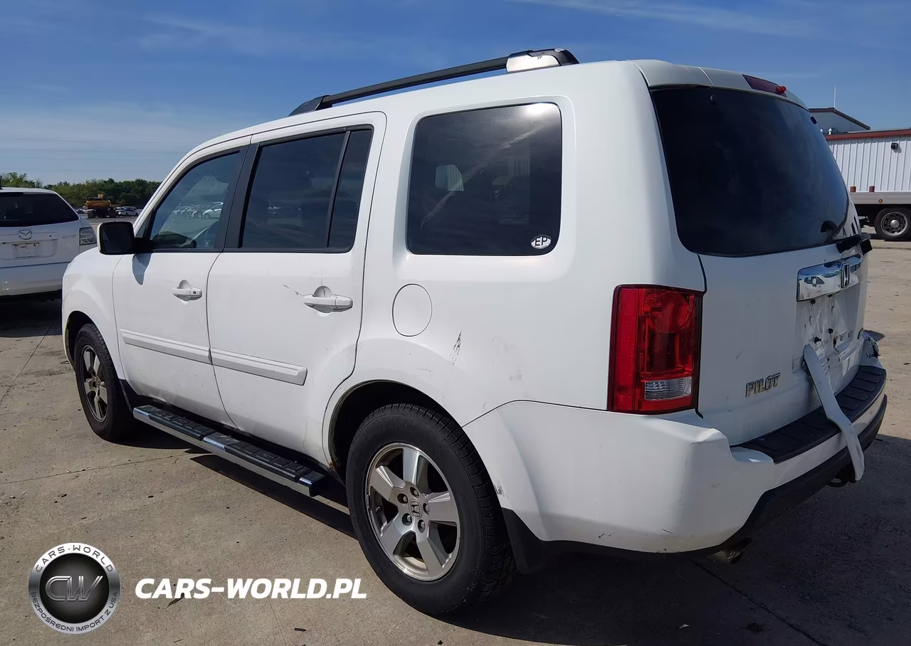 2011 Honda Pilot Ex-L VIN:5FNYF4H57BB031825 - 3