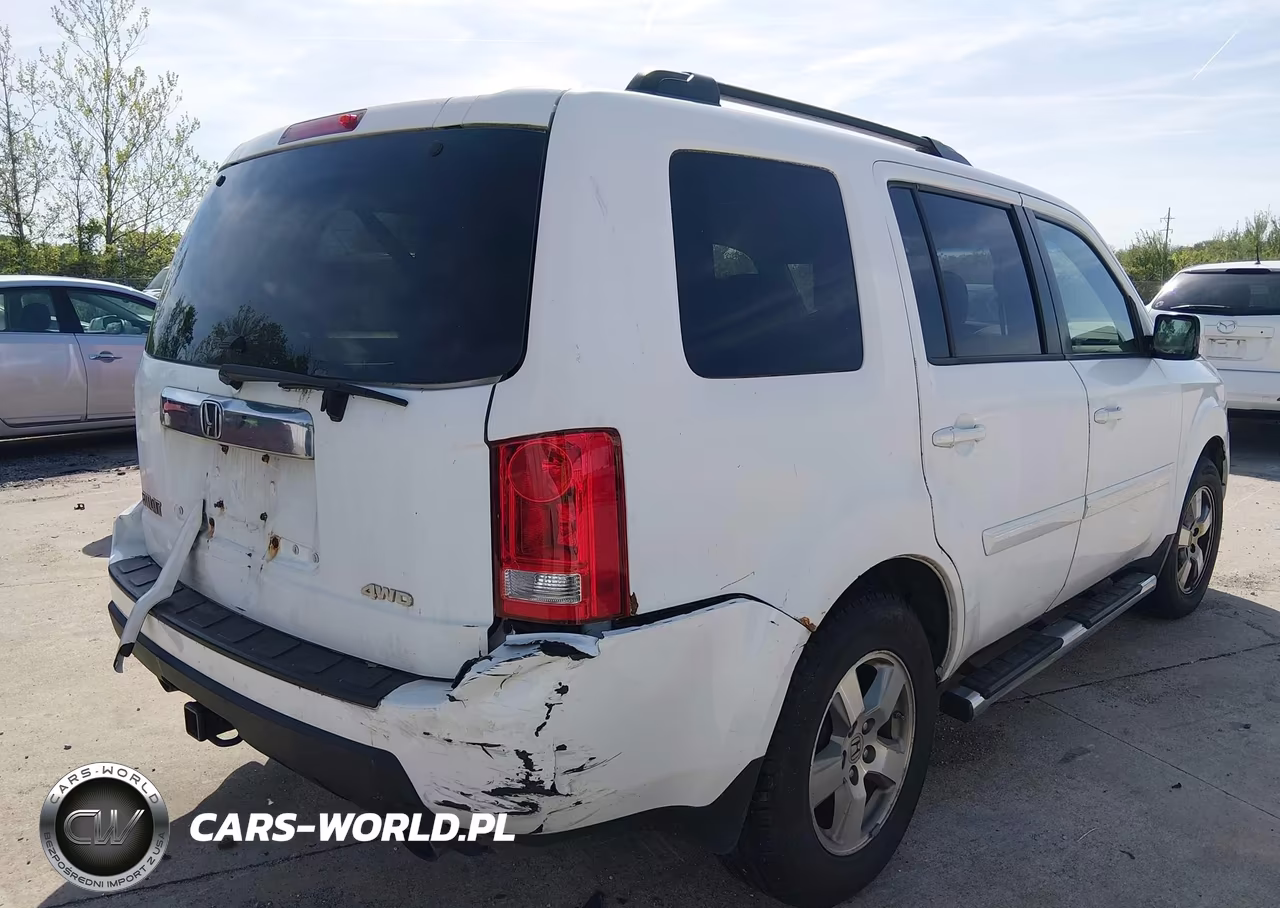 2011 Honda Pilot Ex-L VIN:5FNYF4H57BB031825 - 4