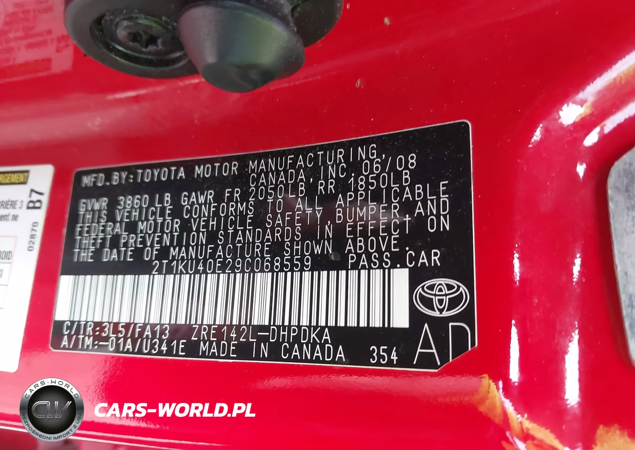 2009 Toyota Matrix VIN:2T1KU40E29C068559 - 9