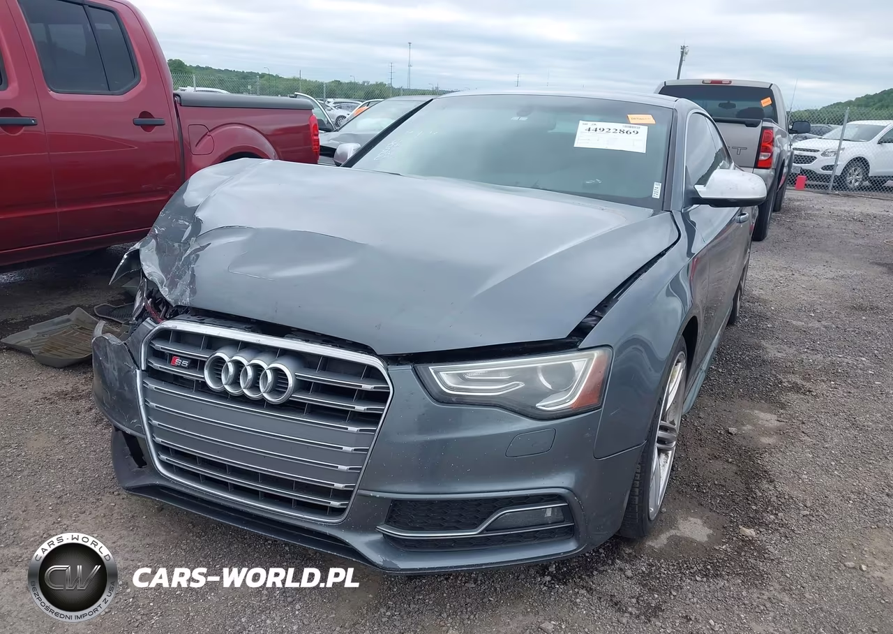 2013 Audi S5 3.0T Premium Plus VIN:WAUCGAFR8DA039713 - 2