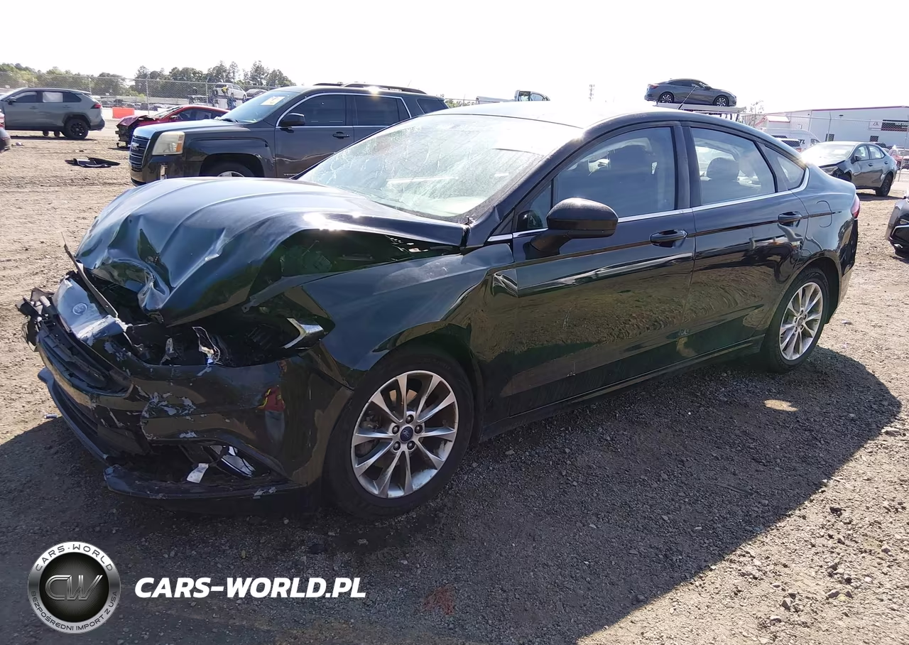 2017 Ford Fusion Se VIN:3FA6P0H71HR150420 - 2