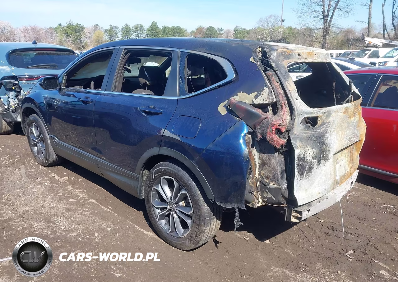 2021 Honda Cr-V Hybrid Ex-L VIN:7FART6H87ME025016 - 3