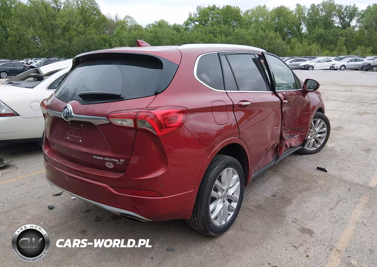 2019 Buick Envision Awd Premium I VIN:LRBFX3SX6KD010978 - 4
