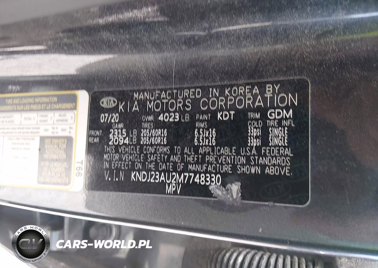 2021 Kia Soul Lx VIN:KNDJ23AU2M7748330 - 9