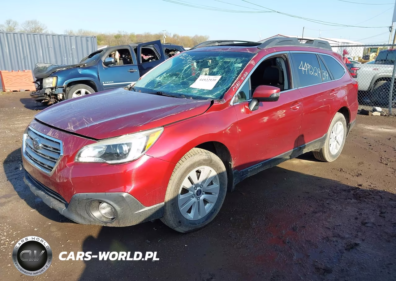 2015 Subaru Outback 2.5I Premium VIN:4S4BSBHC3F3242927 - 2