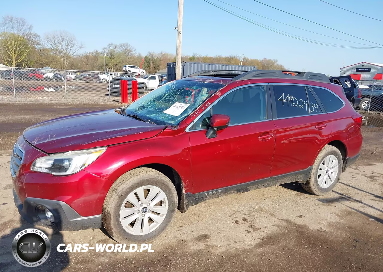 2015 Subaru Outback 2.5I Premium VIN:4S4BSBHC3F3242927 - 6