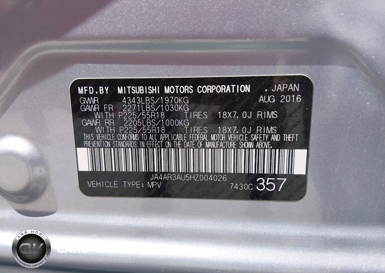 2017 Mitsubishi Outlander Sport 2.0 Le VIN:JA4AR3AU5HZ004026 - 9