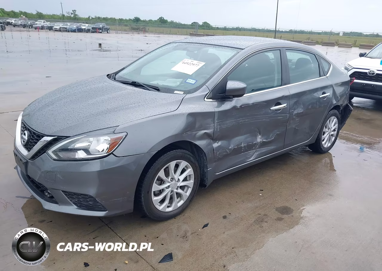 2019 Nissan Sentra Sv VIN:3N1AB7AP2KY384068 - 2