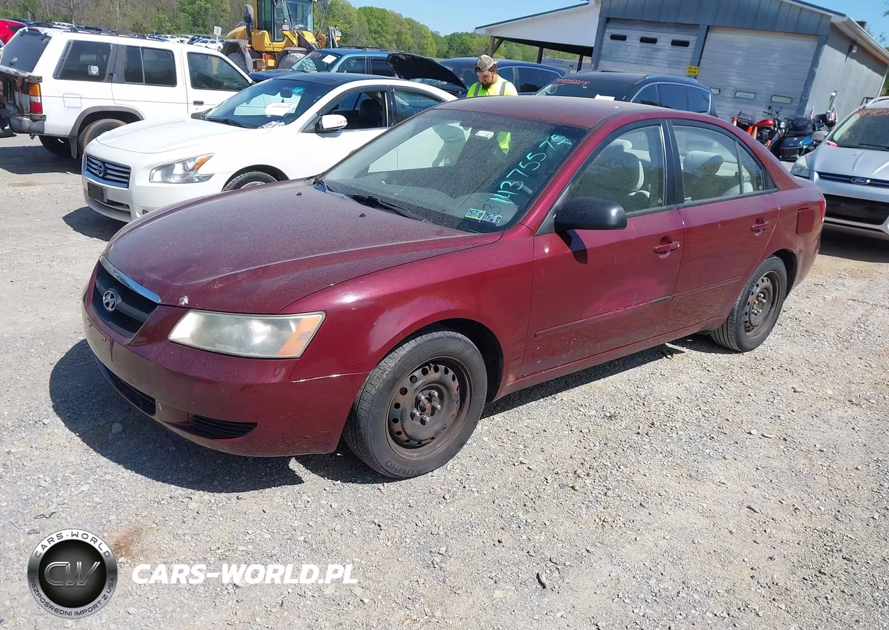 2008 Hyundai Sonata Gls VIN:5NPET46C48H402155 - 2
