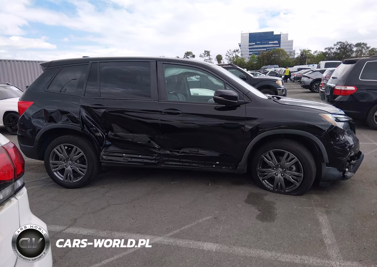 2021 Honda Passport Awd Ex-L VIN:5FNYF8H51MB042197 - 14
