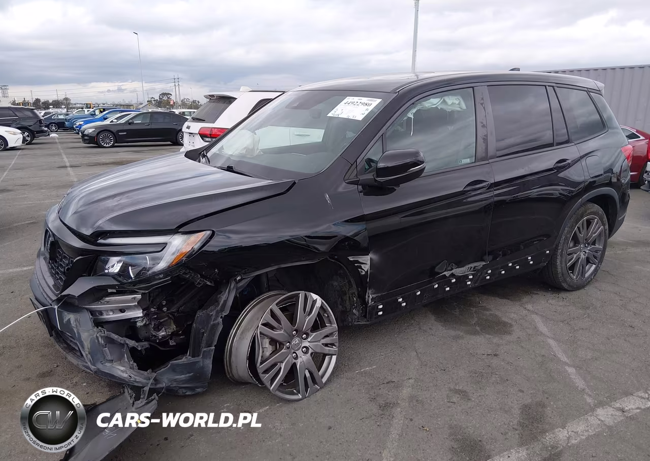 2021 Honda Passport Awd Ex-L VIN:5FNYF8H51MB042197 - 2