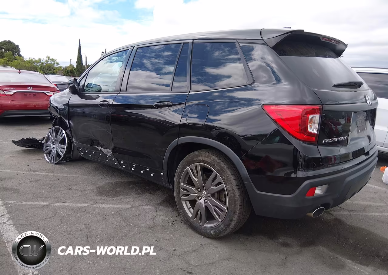 2021 Honda Passport Awd Ex-L VIN:5FNYF8H51MB042197 - 3
