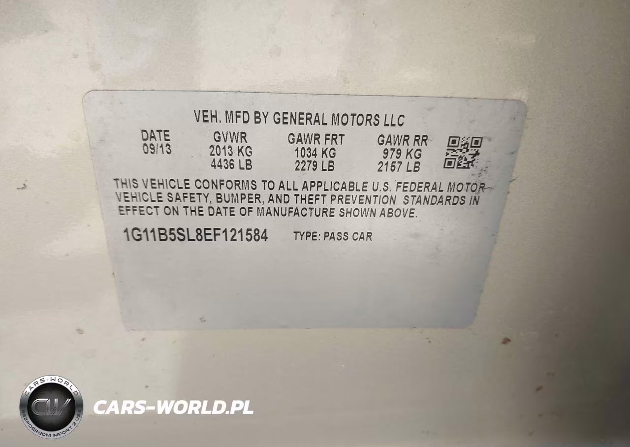 2014 Chevrolet Malibu 1Ls VIN:1G11B5SL8EF121584 - 9