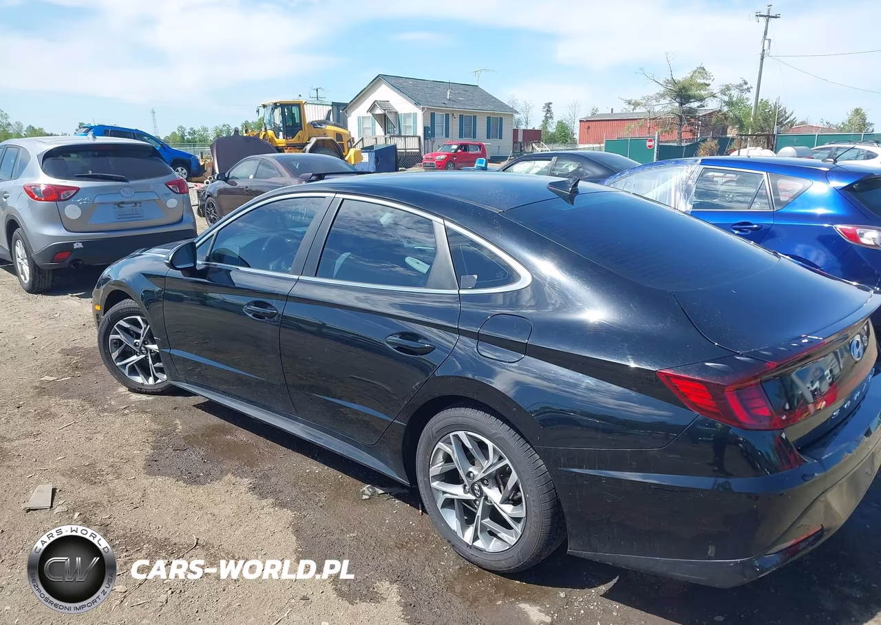 2023 Hyundai Sonata Sel VIN:KMHL64JA1PA256299 - 3