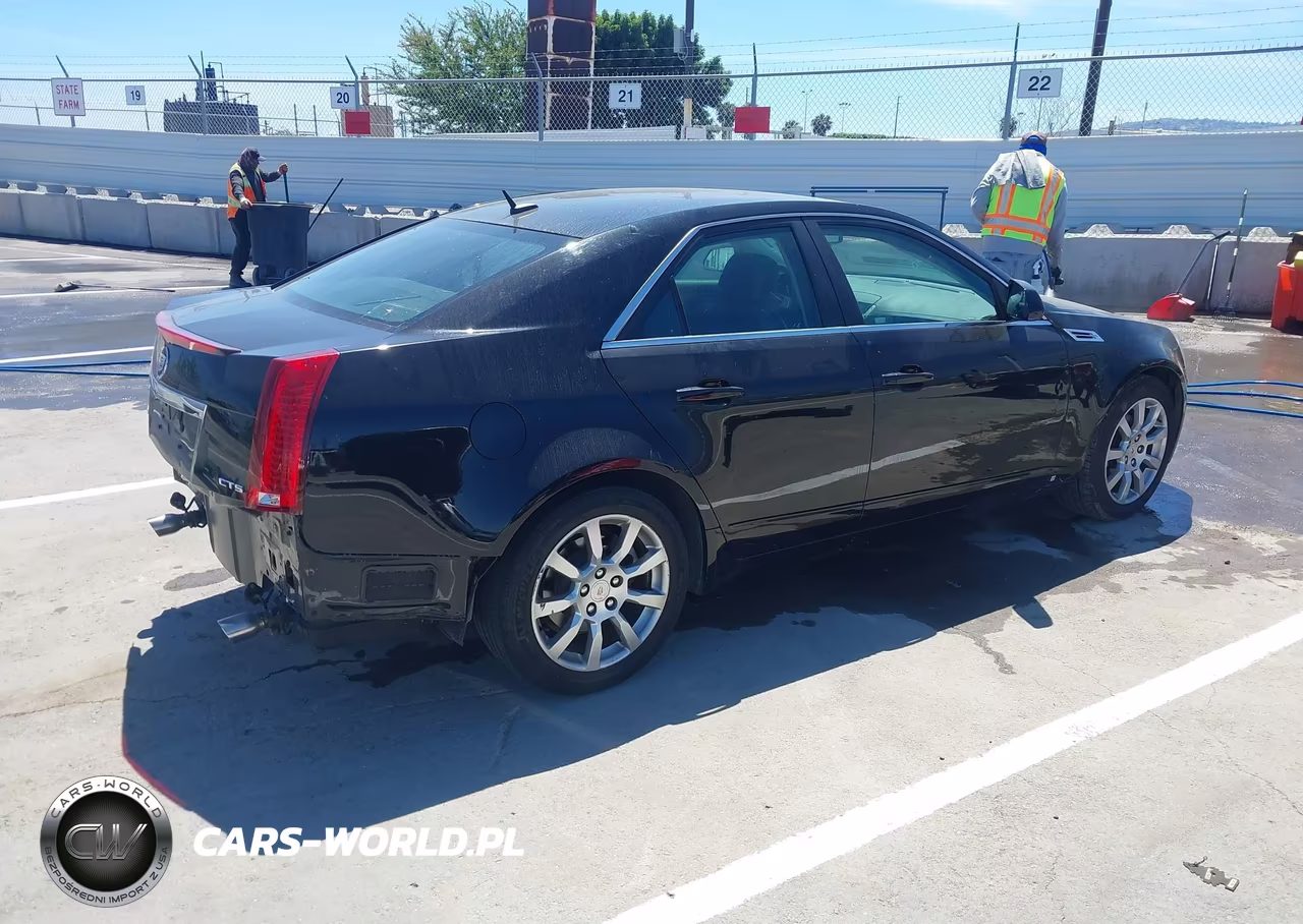 2008 Cadillac Cts Standard VIN:1G6DR57V780180002 - 4