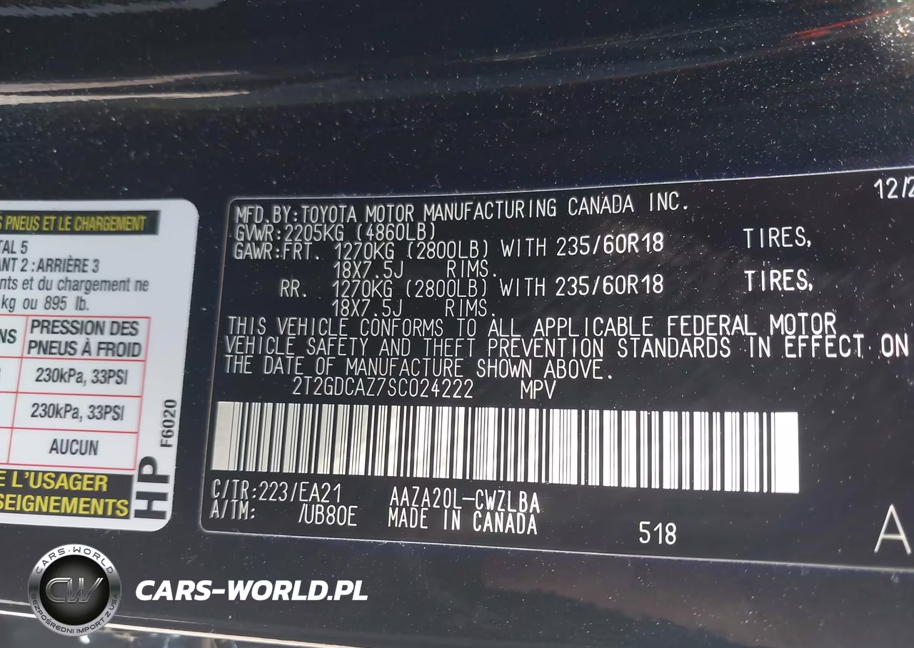 2025 Lexus Nx 250 Premium VIN:2T2GDCAZ7SC024222 - 9