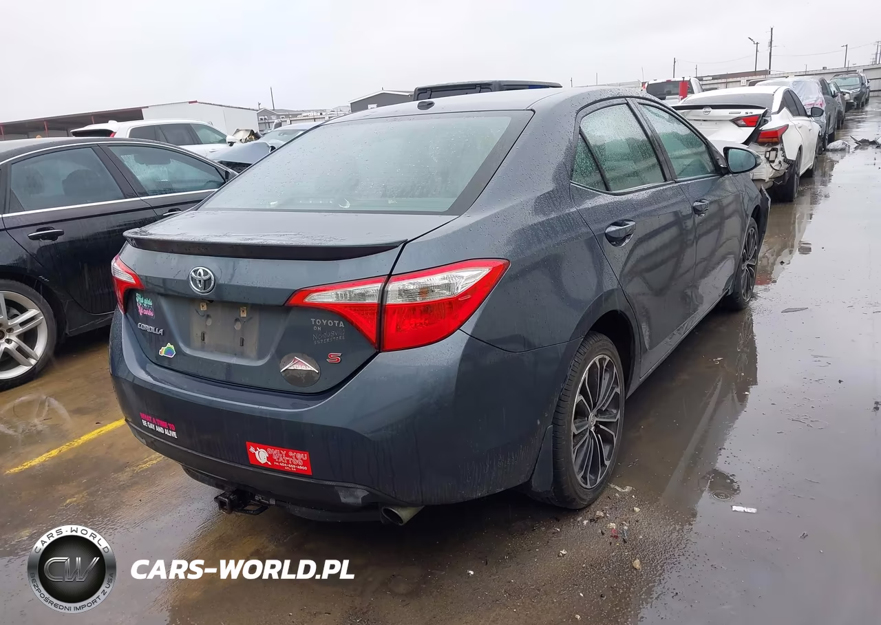 2016 Toyota Corolla S Premium VIN:2T1BURHE9GC497020 - 4