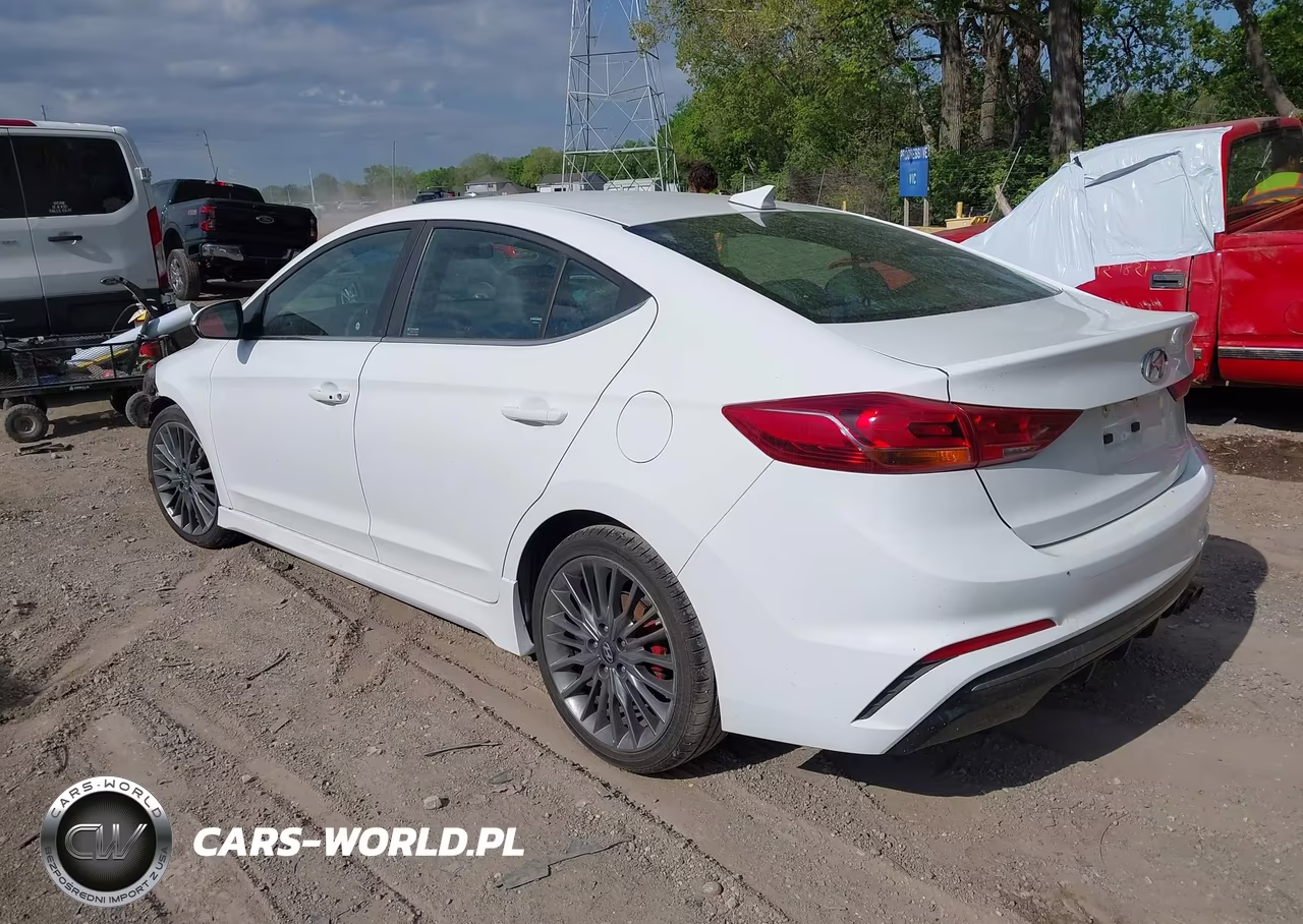 2018 Hyundai Elantra Sport VIN:KMHD04LB7JU722478 - 3