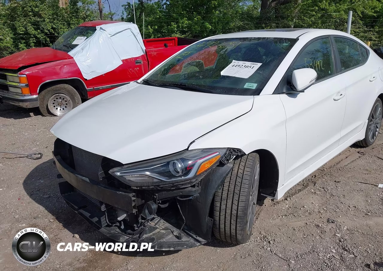 2018 Hyundai Elantra Sport VIN:KMHD04LB7JU722478 - 6