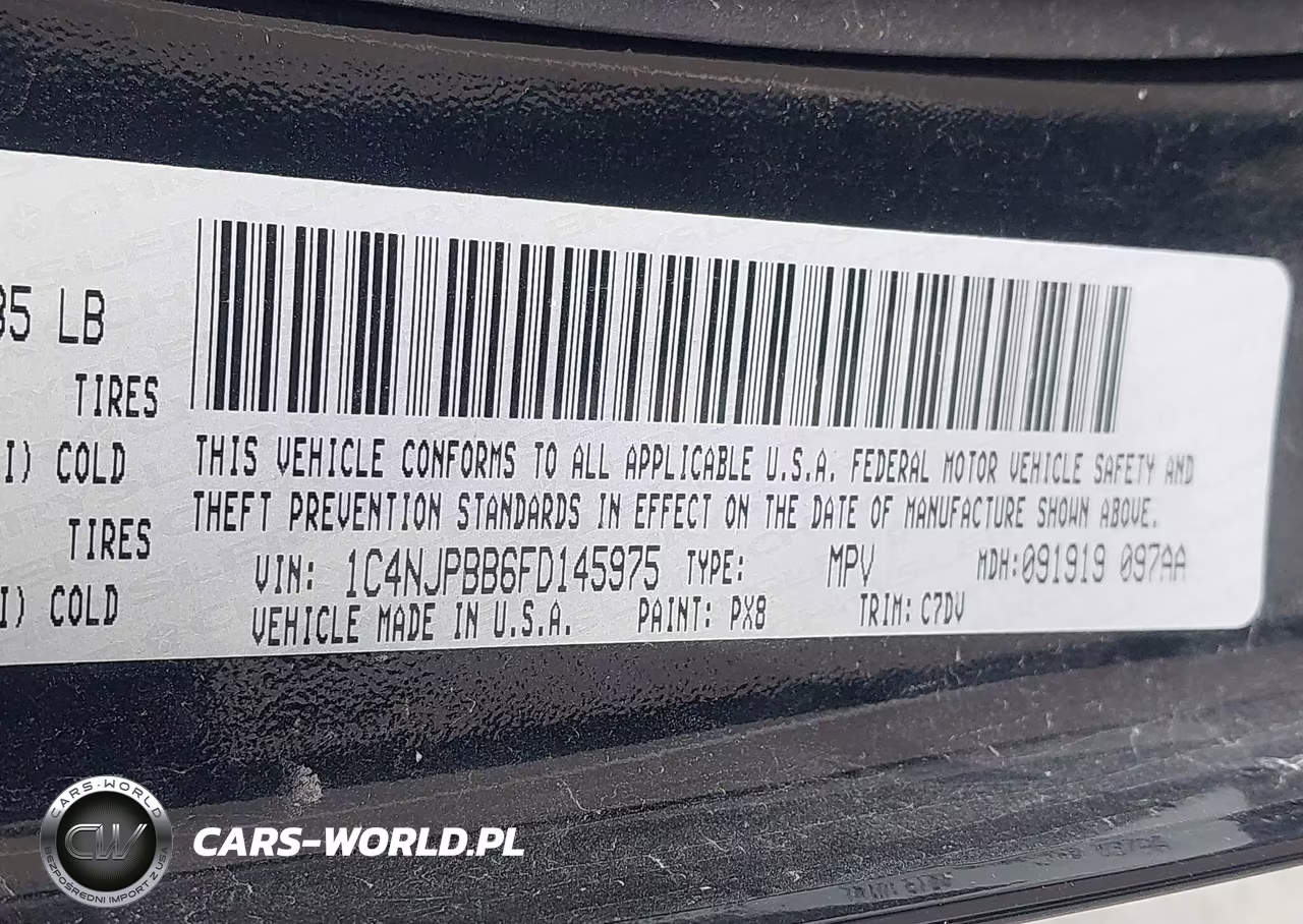 2015 Jeep Patriot Sport VIN:1C4NJPBB6FD145975 - 9