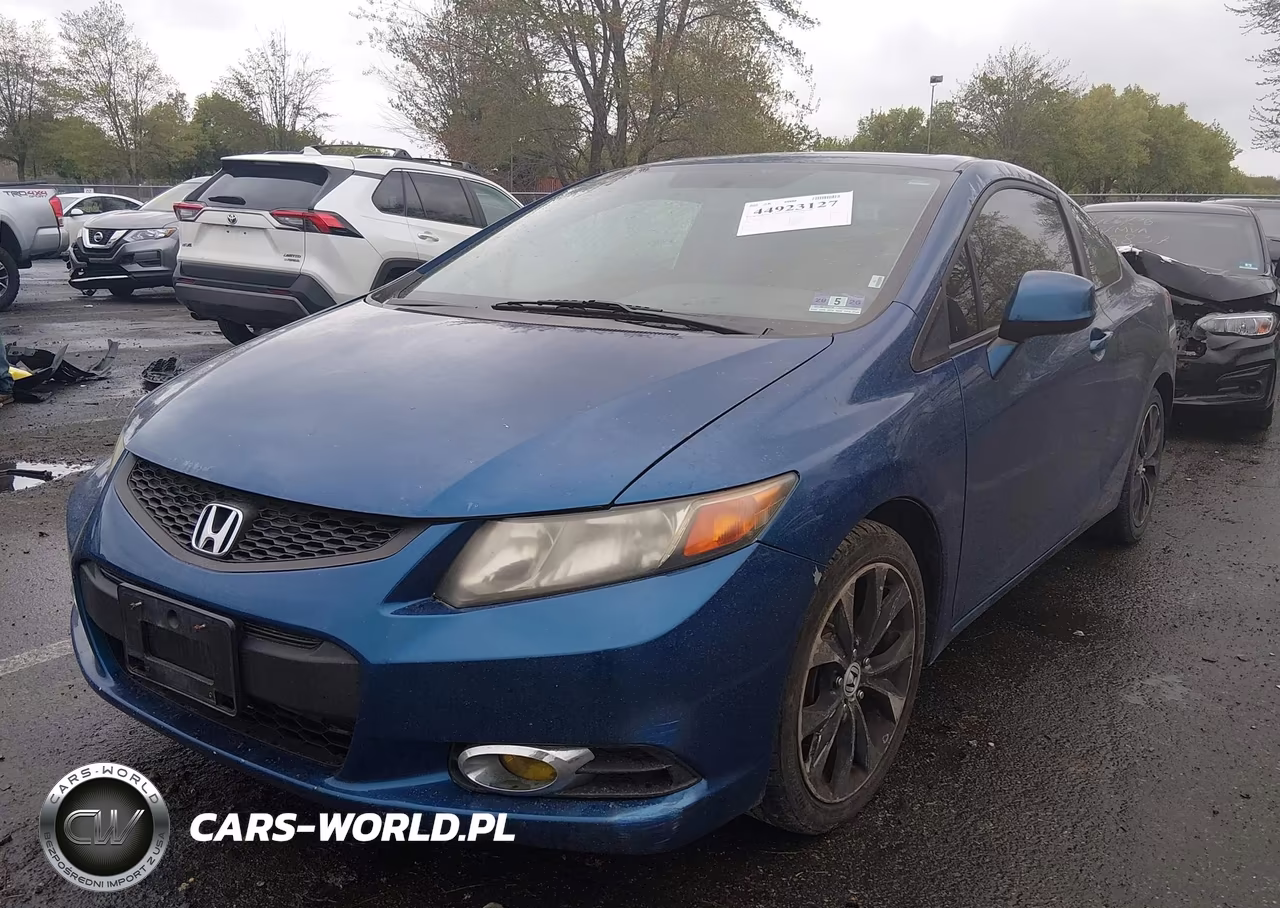 2012 Honda Civic Si VIN:2HGFG4A54CH703206 - 2