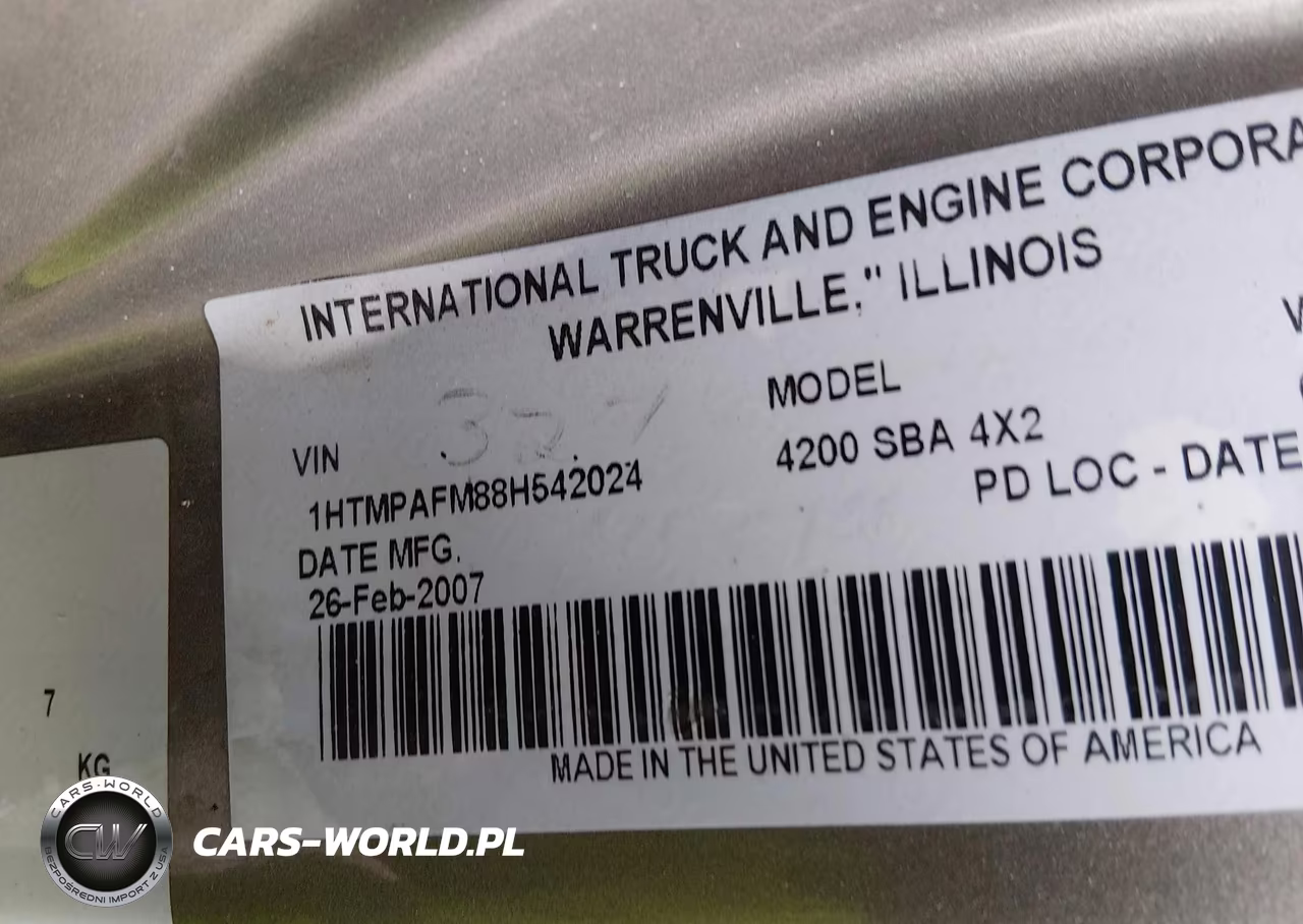 2008 International 4000 VIN:1HTMPAFM88H542024 - 9