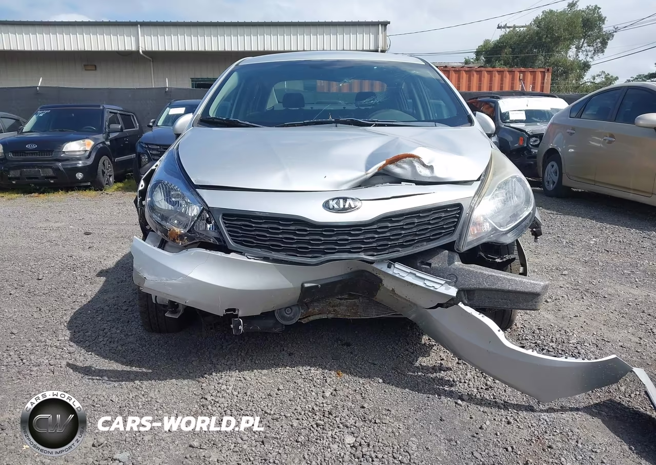 2014 Kia Rio Lx VIN:KNADM4A32E6353007 - 12
