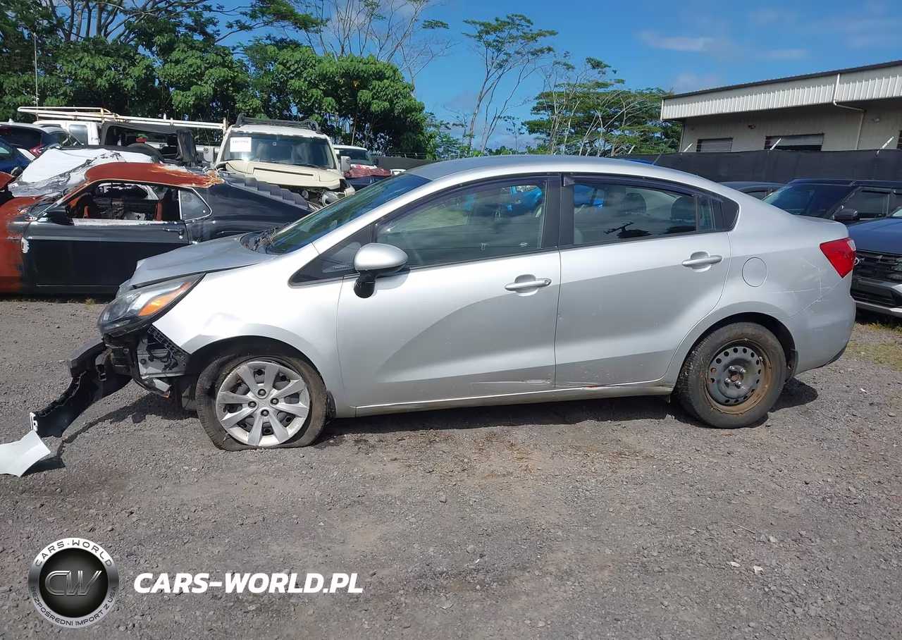 2014 Kia Rio Lx VIN:KNADM4A32E6353007 - 14