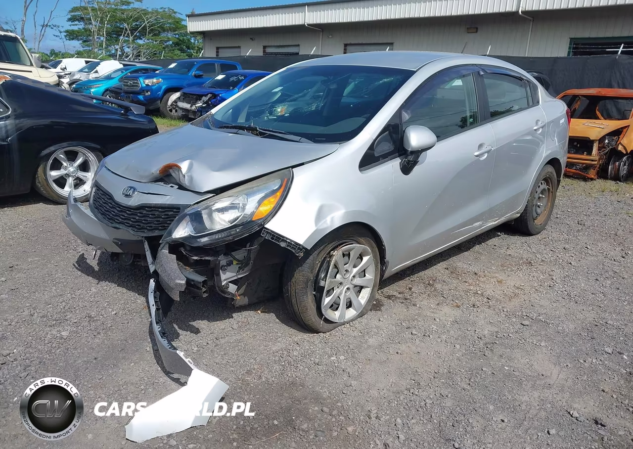 2014 Kia Rio Lx VIN:KNADM4A32E6353007 - 2