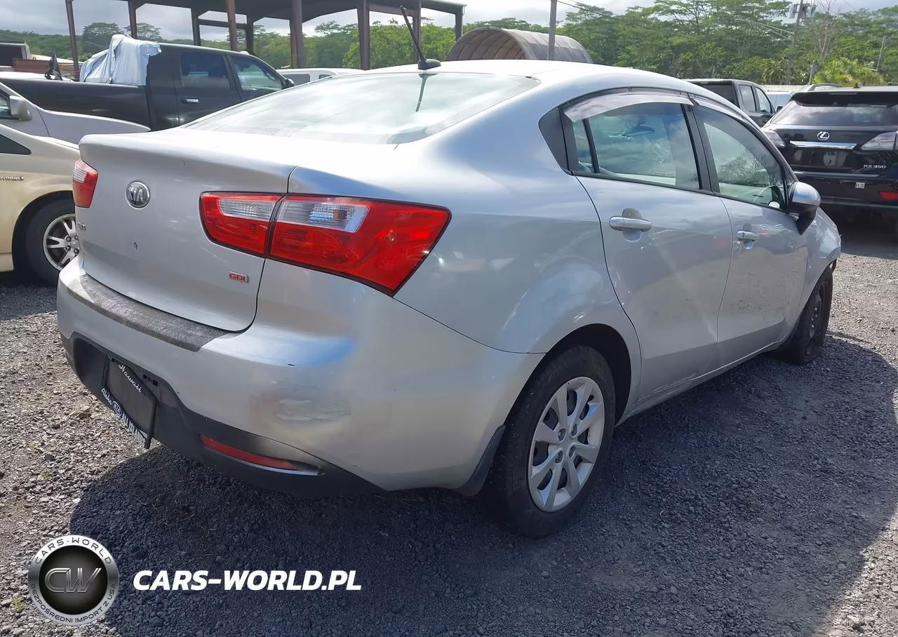 2014 Kia Rio Lx VIN:KNADM4A32E6353007 - 4