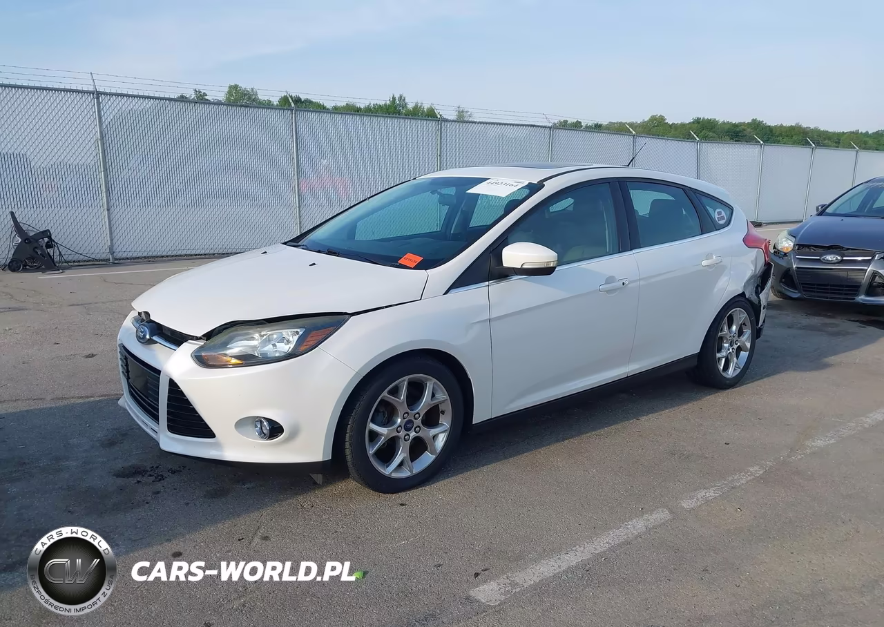 2014 Ford Focus Titanium VIN:1FADP3N2XEL167583 - 2