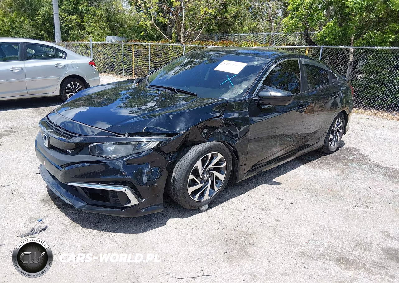 2020 Honda Civic Lx VIN:19XFC2F64LE028730 - 2