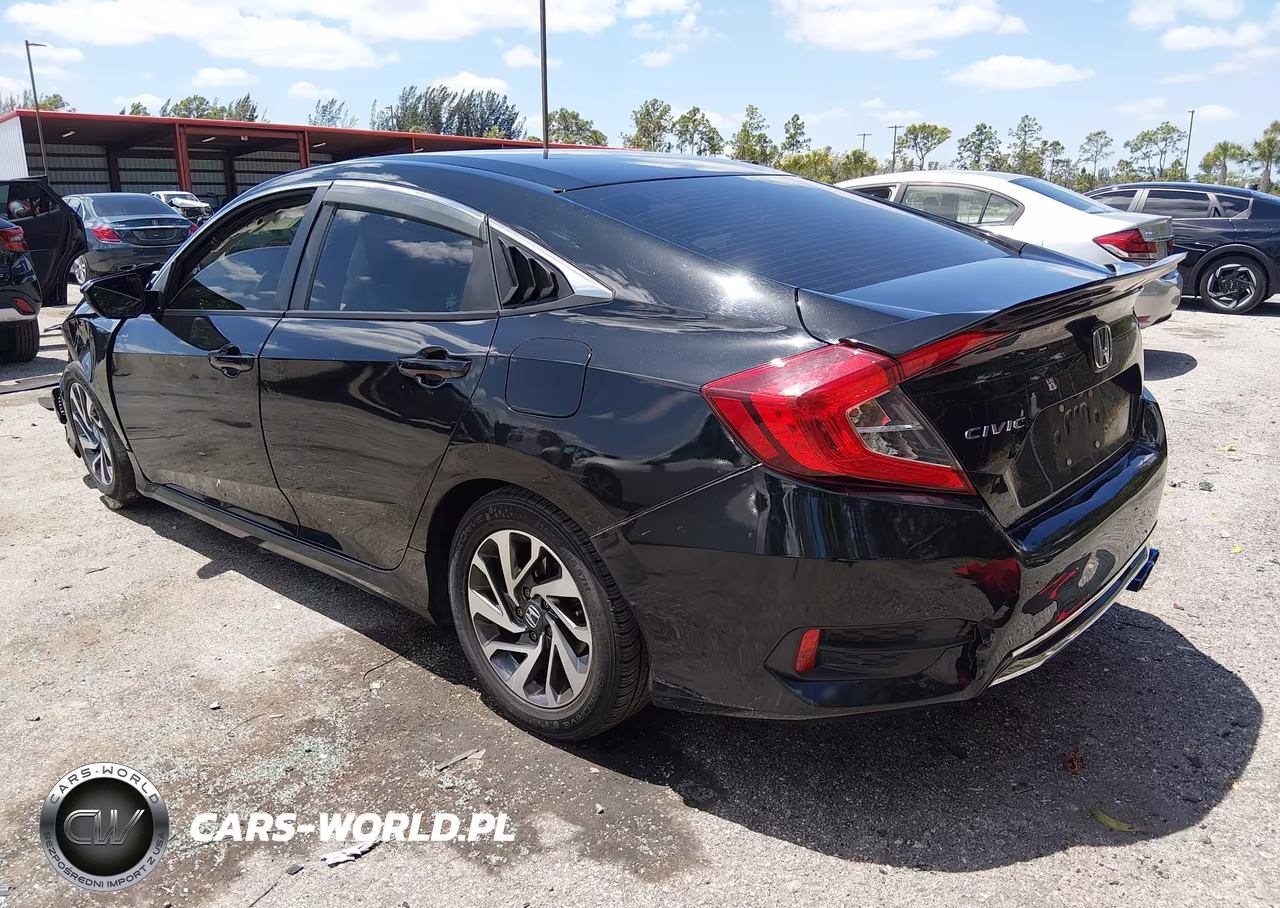 2020 Honda Civic Lx VIN:19XFC2F64LE028730 - 3