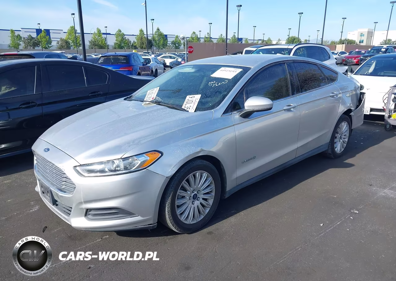 2014 Ford Fusion Hybrid S VIN:3FA6P0UU8ER131158 - 2