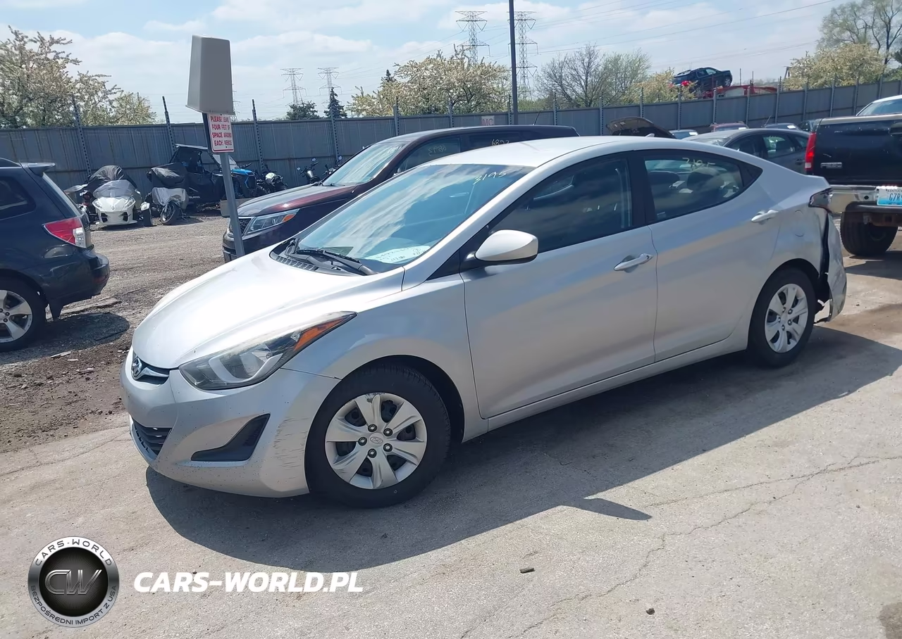 2016 Hyundai Elantra Se VIN:5NPDH4AEXGH740700 - 2