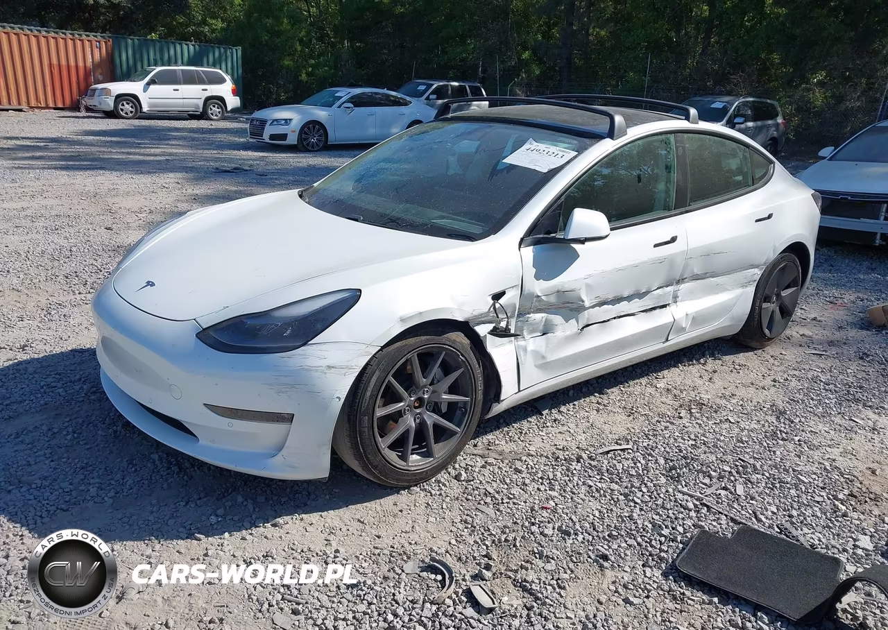 2021 Tesla Model 3 Long Range Dual Motor All-Wheel Drive VIN:5YJ3E1EB5MF924844 - 2