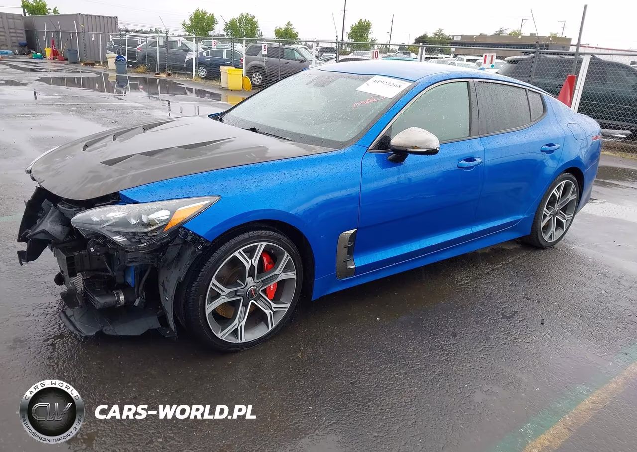 2018 Kia Stinger Gt VIN:KNAE35LC4J6010865 - 2