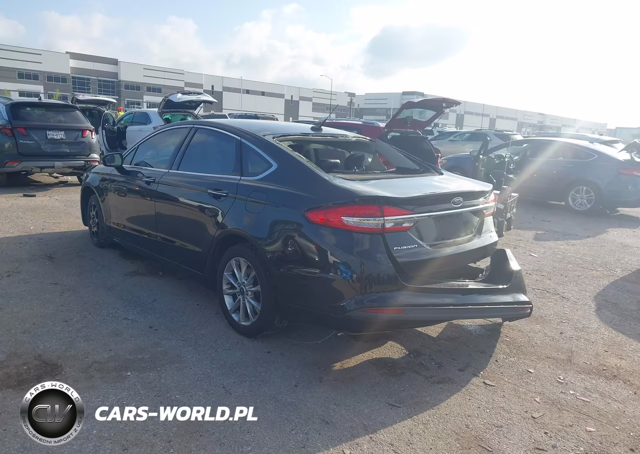2017 Ford Fusion Se VIN:3FA6P0HD7HR228608 - 3