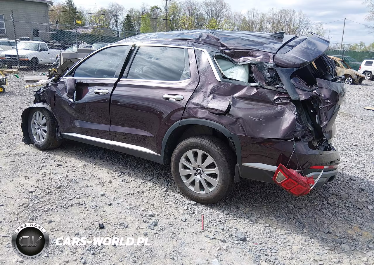 2023 Hyundai Palisade Se VIN:KM8R1DGE7PU538352 - 3