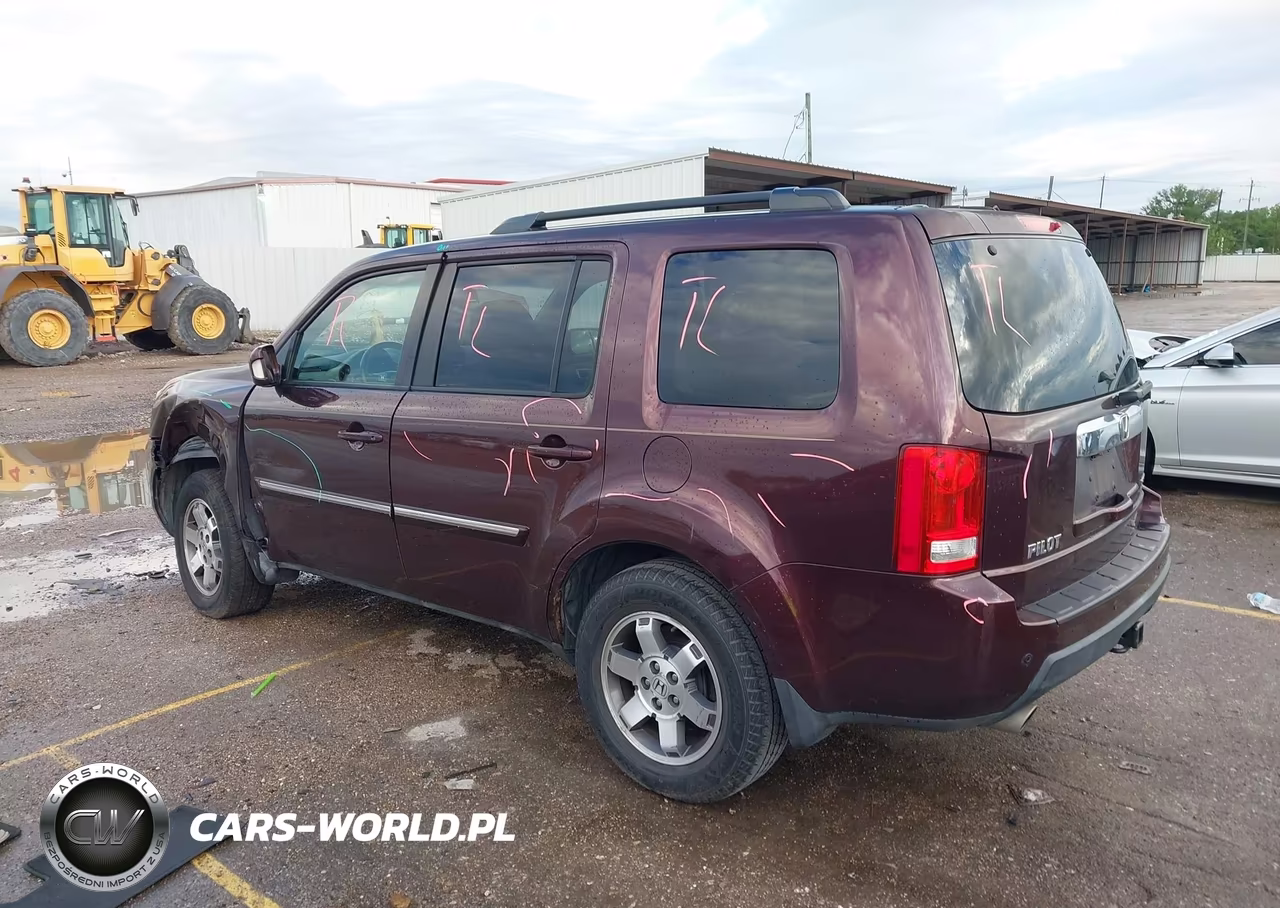 2010 Honda Pilot Touring VIN:5FNYF4H89AB008801 - 14