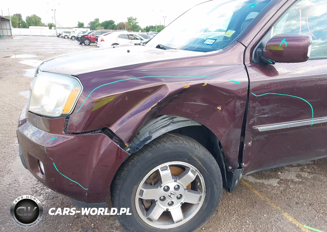 2010 Honda Pilot Touring VIN:5FNYF4H89AB008801 - 6