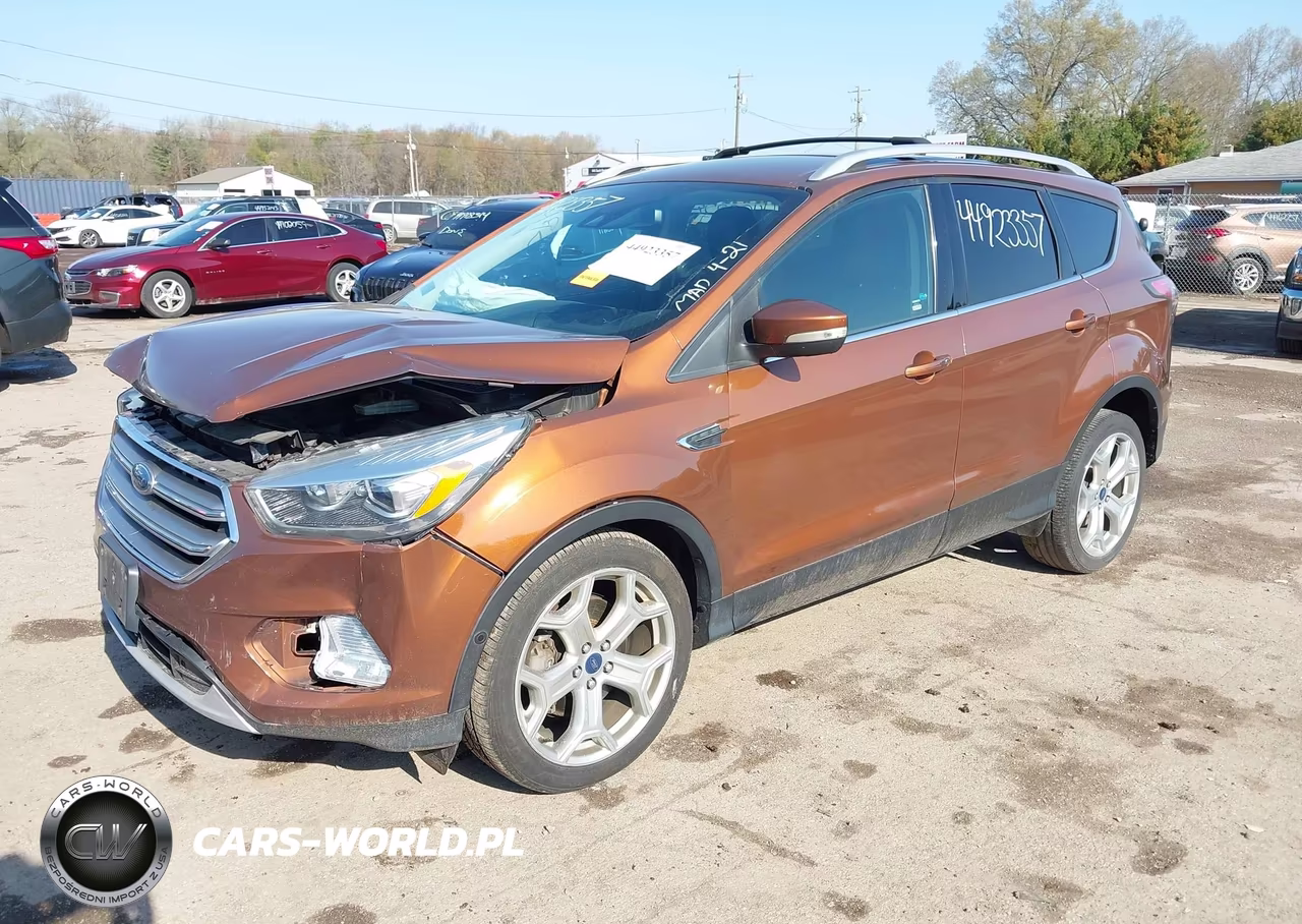 2017 Ford Escape Titanium VIN:1FMCU0J94HUB50059 - 2