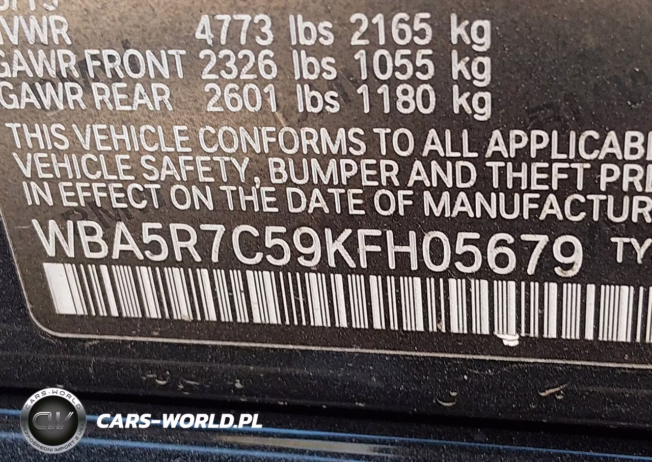 2019 BMW 330I xDrive VIN:WBA5R7C59KFH05679 - 9