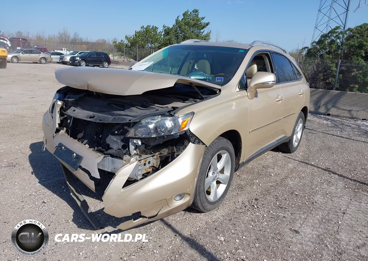 2010 Lexus Rx 350 VIN:2T2BK1BA7AC078356 - 2