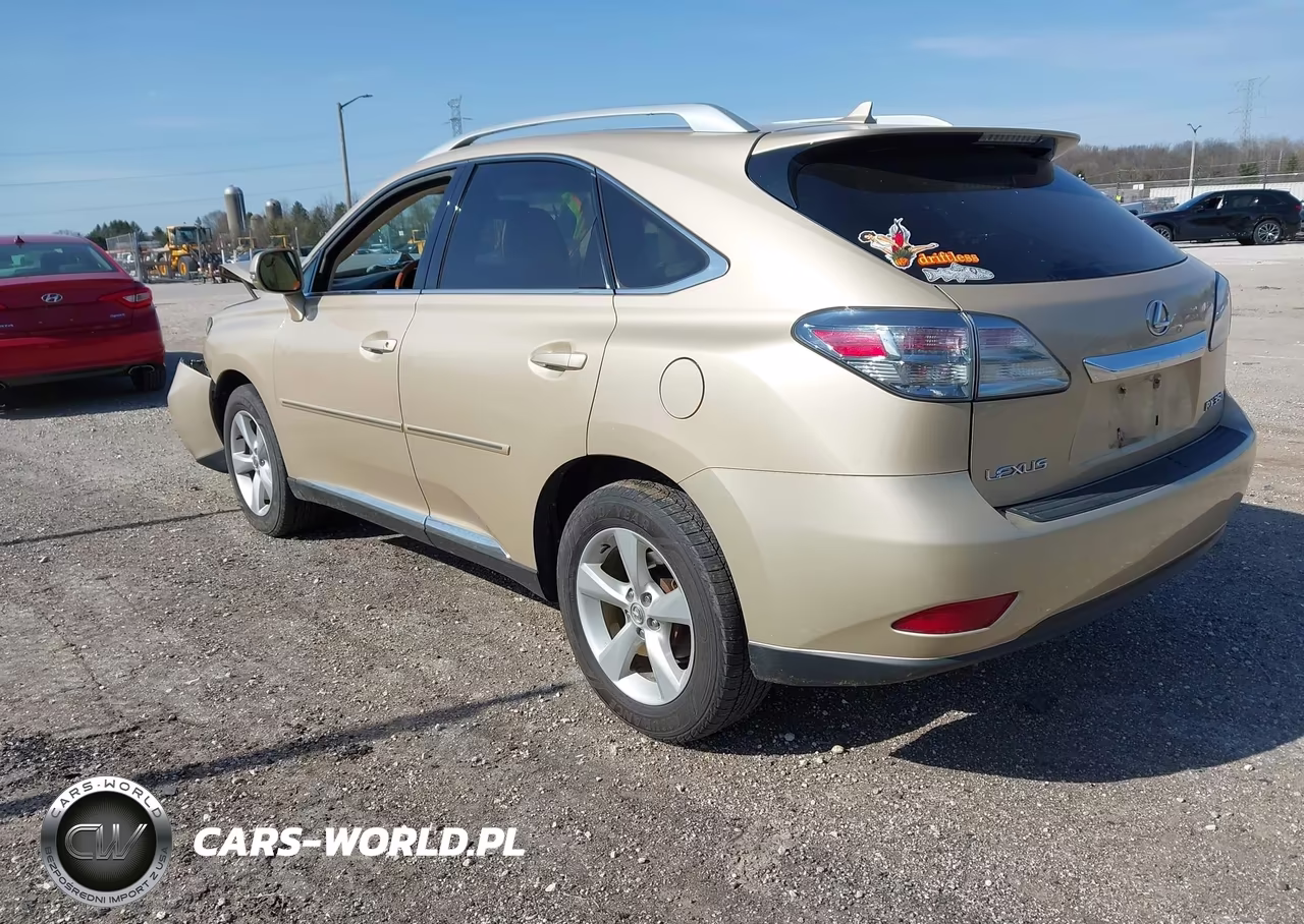 2010 Lexus Rx 350 VIN:2T2BK1BA7AC078356 - 3